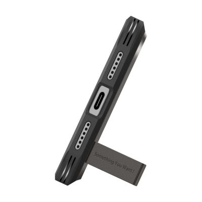 5. Spigen Tough Armor "T" MagSafe Case für iPhone 17 Pro Max - Grau