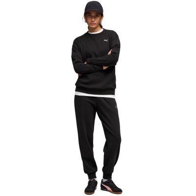 Puma Relaxed Sweat Suit Damen-Trainingsanzug Schwarz 691900 01