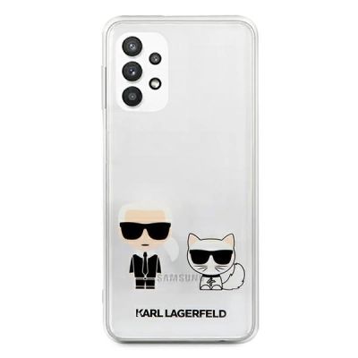 3. Karl Lagerfeld KLHCA32CKTR A326 A32 5G hardcase Transparent Karl & Choupette