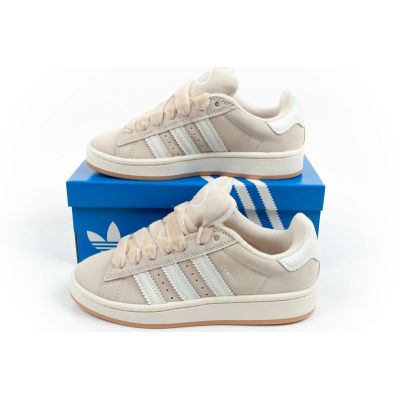 10. Adidas Damen-Sportschuhe Campus 00s Leder-Sneaker beige
