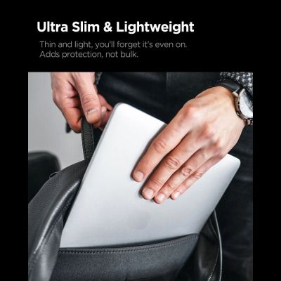 6. Spigen AirSkin Hülle für MacBook Pro 16" 2021 / 2023 / 2024 / 2025 / 2026 - Transparent Matt