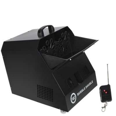 16. LIGHT4ME BUBBLE DOUBLE - 300W Seifenblasenmaschine, drahtlose Fernbedienung