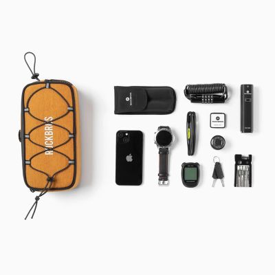 12. Rockbros TL001 ROAD TO SKY 1,9L Lenkertasche, wasserdicht – Orange