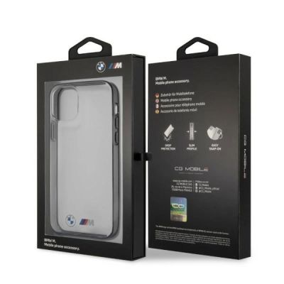 8. BMW Sandstrahl-Hülle für iPhone 12 Pro Max – Transparent