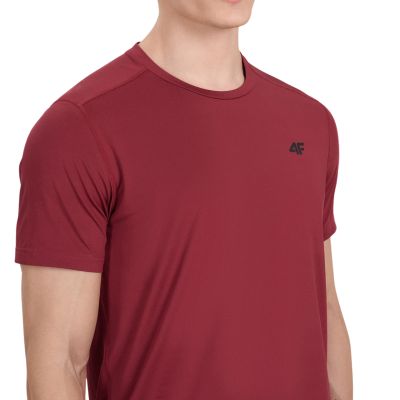4. Herren T-Shirt 4F FNK M1521 dunkelrot 4FWAW25TFTSM1521 61S