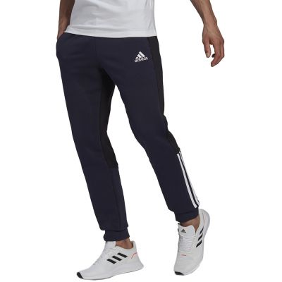 4. adidas Essentials Colorblock Fleece M HK2884 Hose
