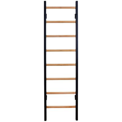 9. Turnwandbarren aus Holz und Metall mit 4 Griffen und Bank, Modell 200B