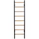 9. Turnwandbarren aus Holz und Metall mit 4 Griffen und Bank, Modell 200B
