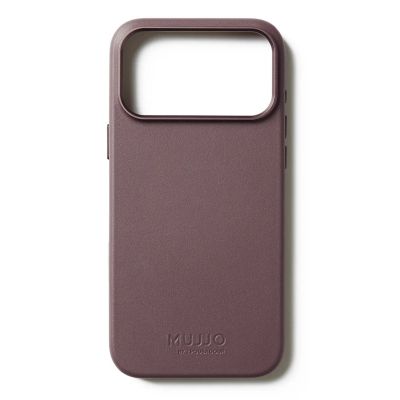 5. Mujjo Lederhülle - Lederhülle für iPhone 17 Pro Max, kompatibel mit MagSafe (bronzerot)