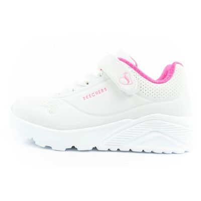 2. Skechers Uno Lite Kinder Sport-Sneaker weiß bequem