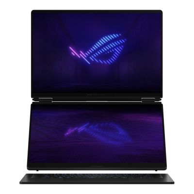 55. ASUS ROG Zephyrus Duo 16 GX651AX-U9322X Ultra 9 386H 2x16,0" 3K Touch OLED 120Hz 1100nits AG 32GB LPDDR5X SSD2TB GeForce RTX 5090 24GB CAM1080p + IR 90Whs W11Pro Aluminium Stellar Gray