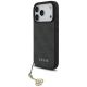Guess 4G Charms Collection MagSafe Hülle für iPhone 17 Pro - Schwarz