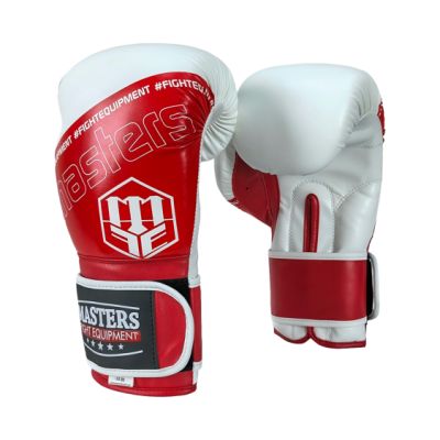 7. RPU-FOLK Boxhandschuhe 12 oz Weiß-Rot