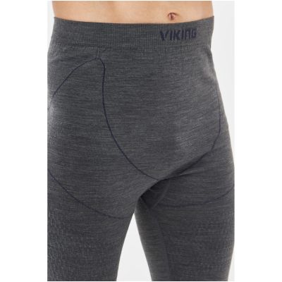 7. Herrenunterwäsche VIKING Lan Pro Pants Merino, grau