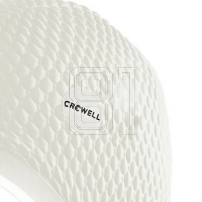 6. Crowell Multi Flame silicone swimming cap col. 12