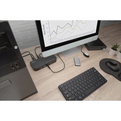 17. Digitus KVM-Switch, 2 x 1 HDMI, HDMI-Ausgang, USB, 4K x 2K bei 60 Hz