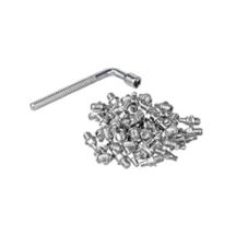 FUNN 50 Stk. MAMBA/RIPPER/PYTHON-Pins silber