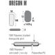 6. High Peak Oregon Selbstaufblasende Matte M 180x50x5 41124