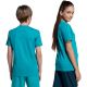 9. adidas Essentials Tee 160 Grünes Kinder-T-Shirt JW0005