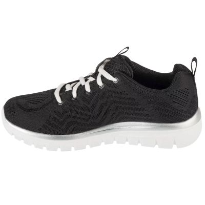 2. Skechers Graceful - Get Connected 12615W-BKW Schwarz 36