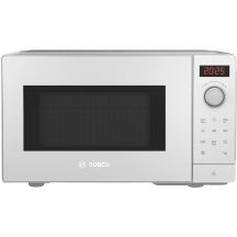 Bosch Serie 2 FFL023MW0 Mikrowelle, weiß, Solo-Mikrowelle für die Arbeitsplatte, 20 l, 800 W