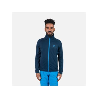 7. Rossignol Blackside Fleece Fz Marineblaues Sweatshirt