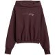 2. Damen-Sweatshirt 4F F2175 dunkelbraun 4FWSS26TSWSF2175 80S