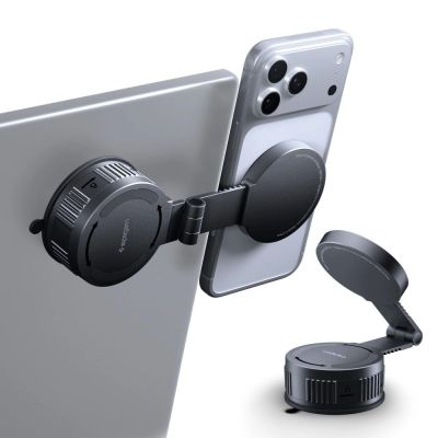 6. Spigen MFT35-1 MagSafe Autohalterung für das Armaturenbrett – Schwarz