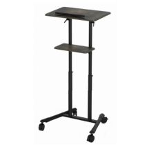 Gembird Mobiler Ständer mit höhenverstellbaren Rollen, Schwarz
