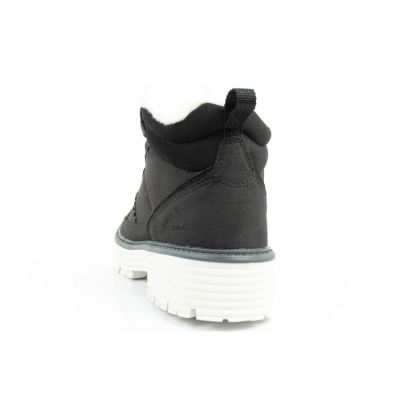5. O'Neill Winterstiefel Damen Wanderstiefel Stiefeletten modisch Schwarz Weiß