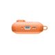 3. AmazingThing Titan Pro Mag Hülle, transparent, für AirPods Pro 3 – Orange