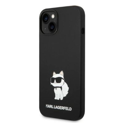 2. Karl Lagerfeld KLHMP14MSNCHBCK iPhone 14 Plus 6.7" Hardcase schwarz/schwarz Silikon Choupette MagSafe