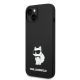 2. Karl Lagerfeld KLHMP14MSNCHBCK iPhone 14 Plus 6.7" Hardcase schwarz/schwarz Silikon Choupette MagSafe