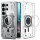 2. Spigen Ultra Hybrid Mag MagSafe Hülle für Samsung Galaxy S26 Ultra Neo One - Transparent