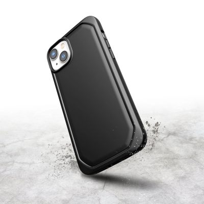 4. Raptic X-Doria Slim Case iPhone 14 Plus Rückseite schwarz
