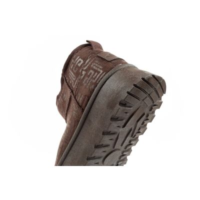 7. Lee Cooper Damen Winter Schneestiefel Modische Fellgefütterte Stiefelette Dunkelbraun