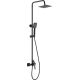 Regendusche mit Duscharmatur