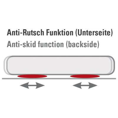 6. High Peak Doppel-Samtmatratze 197x138x20cm 40034
