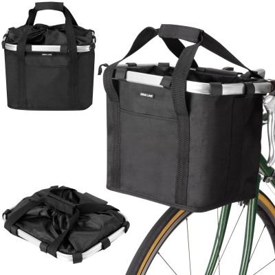 FAHRRADKORB A3021-0 SCHWARZ SEMI LINE