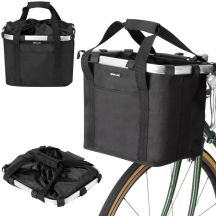 FAHRRADKORB A3021-0 SCHWARZ SEMI LINE