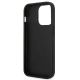 7. Karl Lagerfeld Saffiano Karl's Head Patch Case für iPhone 14 Pro - Silber