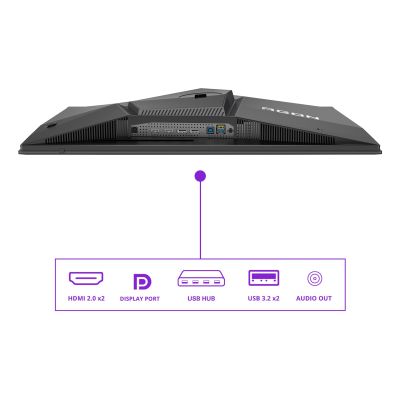 3. AOC AGON PRO AG276QZD2 26,7" 2560 x 1440 px Quad HD QD-OLED Grauer Computermonitor