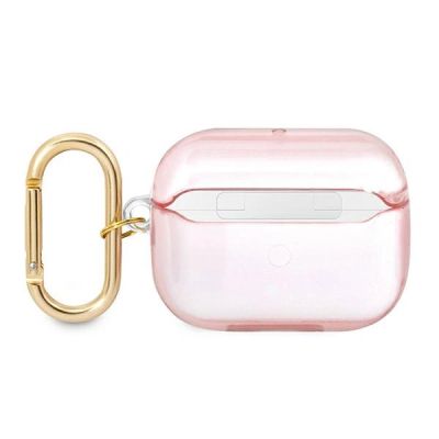 2. Guess GUAPHHTSP AirPods Pro Cover Pink/Pink Strap Collection