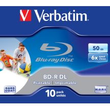 Verbatim BD-R Blu-ray Disc, 50 GB, 6x DLP/DL/IWP