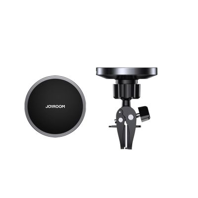 11. Joyroom Auto-Magnethalterung, kabelloses Qi-Induktionsladegerät, 15 W (MagSafe-kompatibel für iPhone), Schwarz (JR-ZS240)