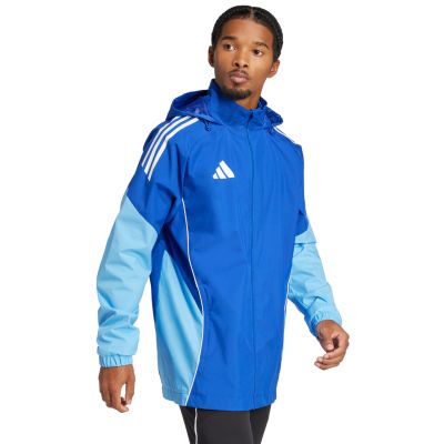 11. Herren adidas Tiro 25 Competition Allwetterjacke Blau JI8930
