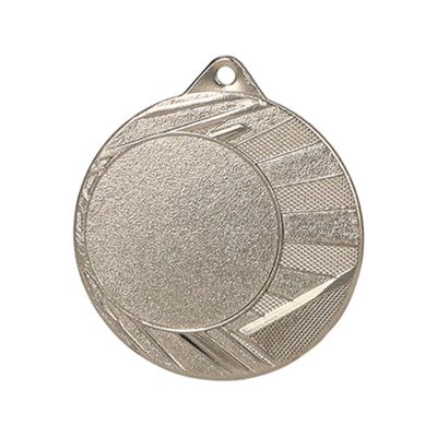 Allgemeine silberne Medaille mit Platz für ein Emblem