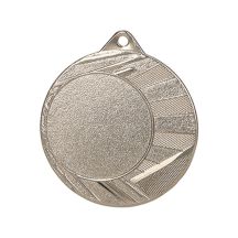 Allgemeine silberne Medaille mit Platz für ein Emblem