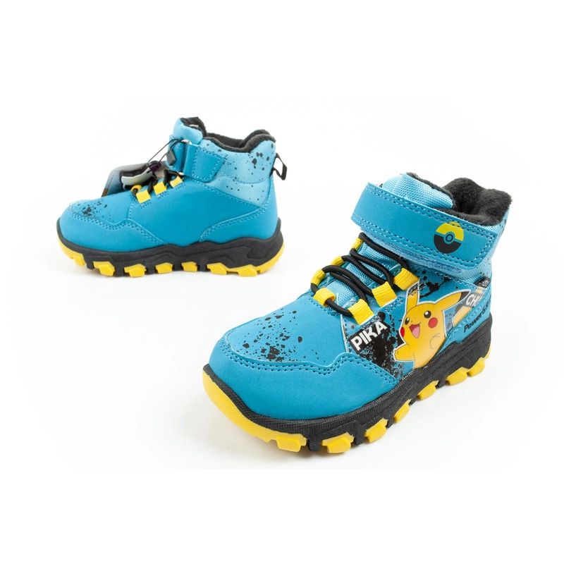 8. Leomil Pokemon Kinder Winterstiefeletten isoliert wasserdicht blau
