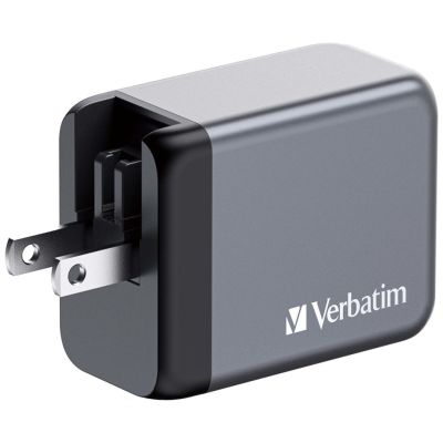10. Verbatim GaN GNC-65 2xUSB-C Universal-Netzladegerät